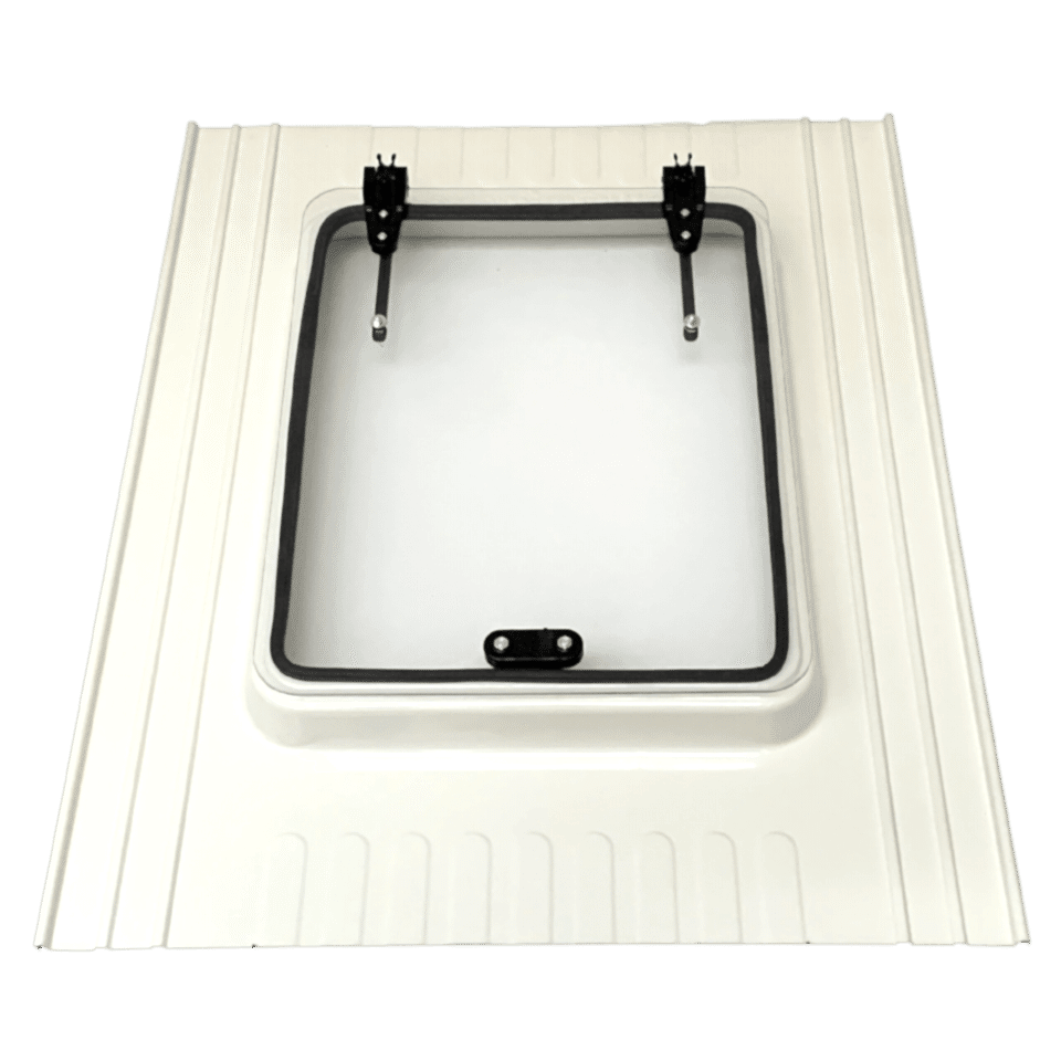 Büyük Boy Kiremit Çatı Çıkış Kapağı Çift Amortisörlü