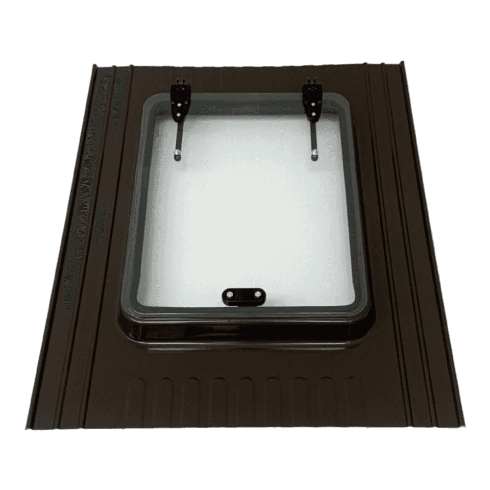 Büyük Boy Kiremit Çatı Çıkış Kapağı Çift Amortisörlü