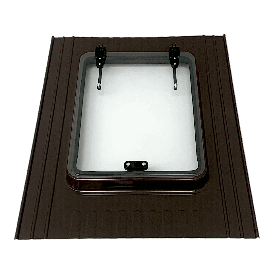 Büyük Boy Shingle Çatı Çıkış Kapağı Çift Amortisörlü