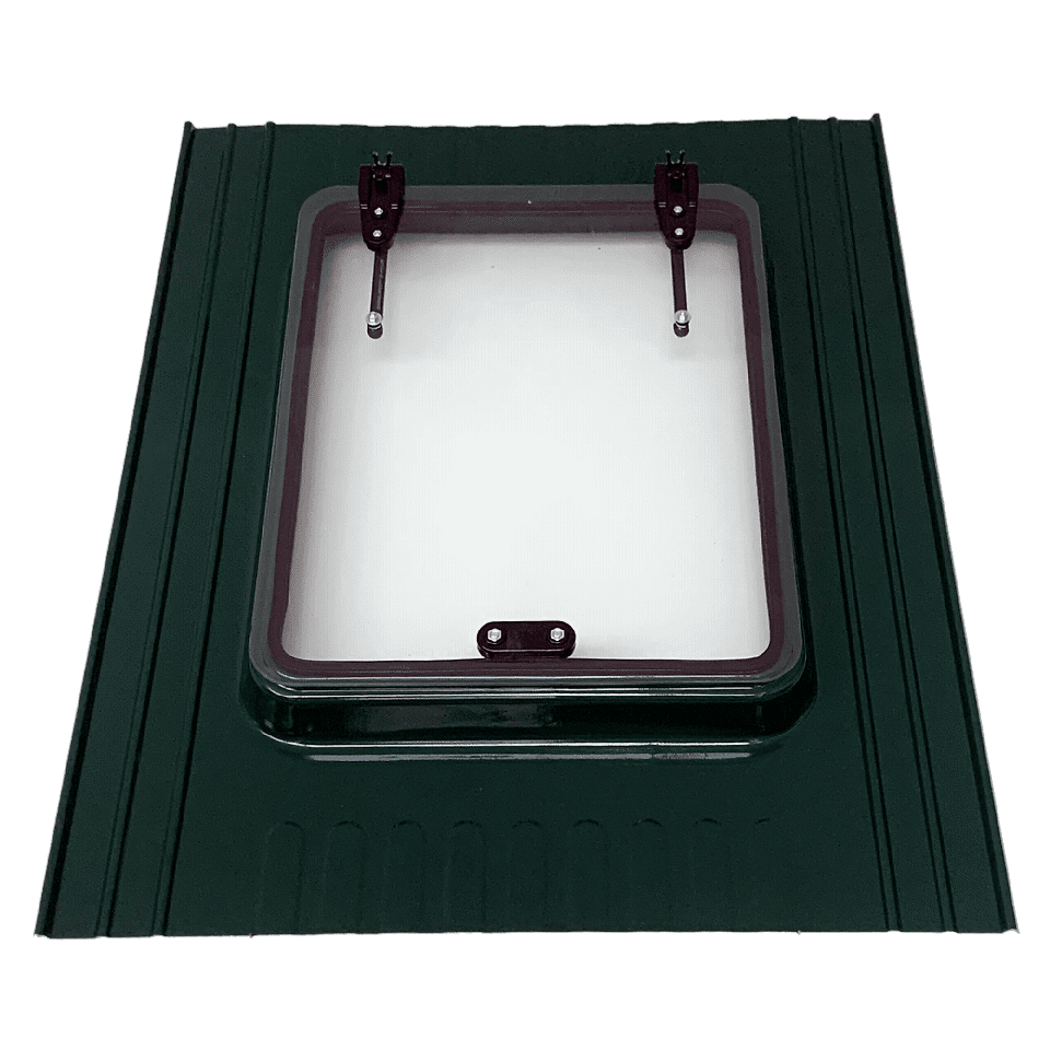 Büyük Boy Shingle Çatı Çıkış Kapağı Çift Amortisörlü