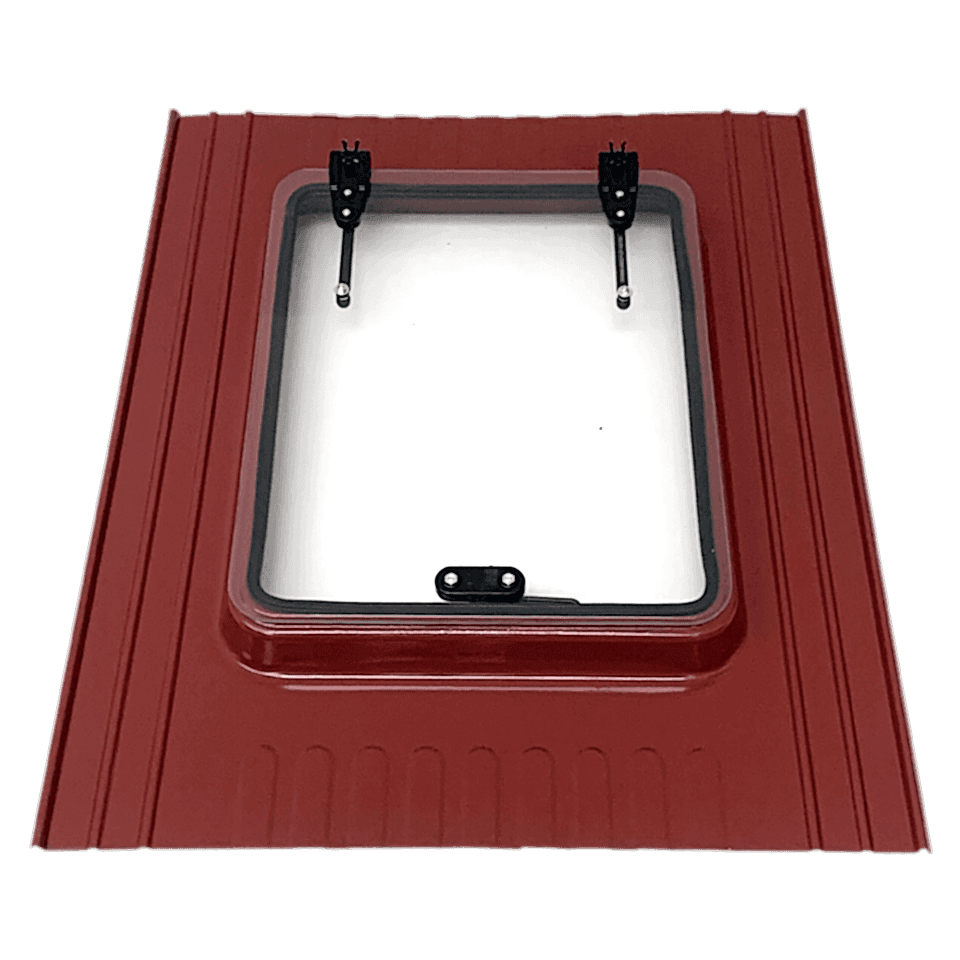 Büyük Boy Shingle Çatı Çıkış Kapağı Çift Amortisörlü