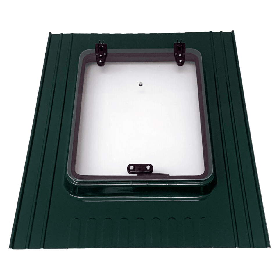 Büyük Boy Kiremit Çatı Çıkış Kapağı Sade