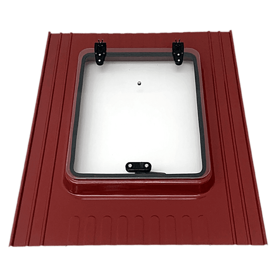 Büyük Boy Kiremit Çatı Çıkış Kapağı Sade