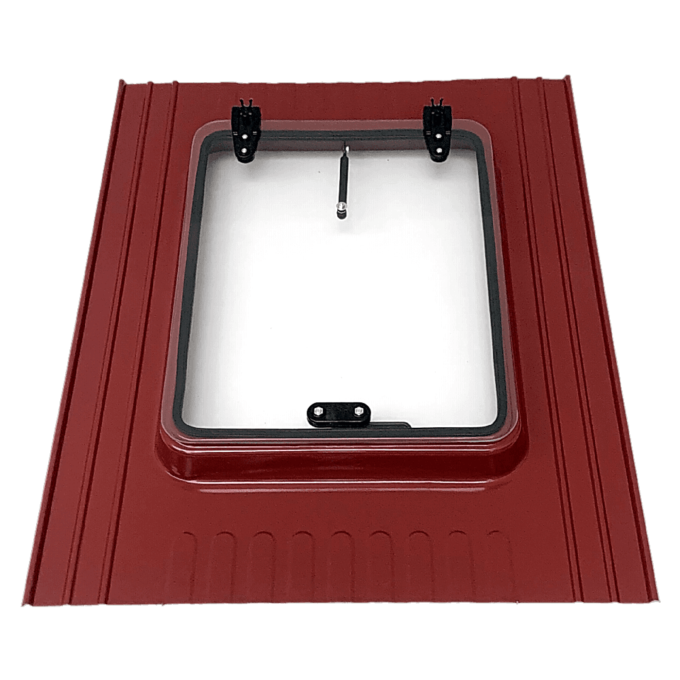 Büyük Boy Kiremit Çatı Çıkış Kapağı Tek Amortisörlü