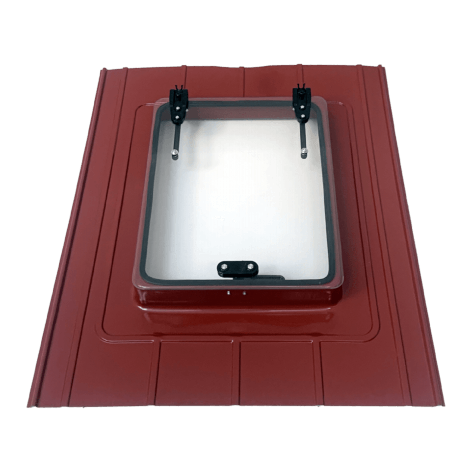 Kiremit Çatı Çıkış Kapağı Çift Amortisörlü