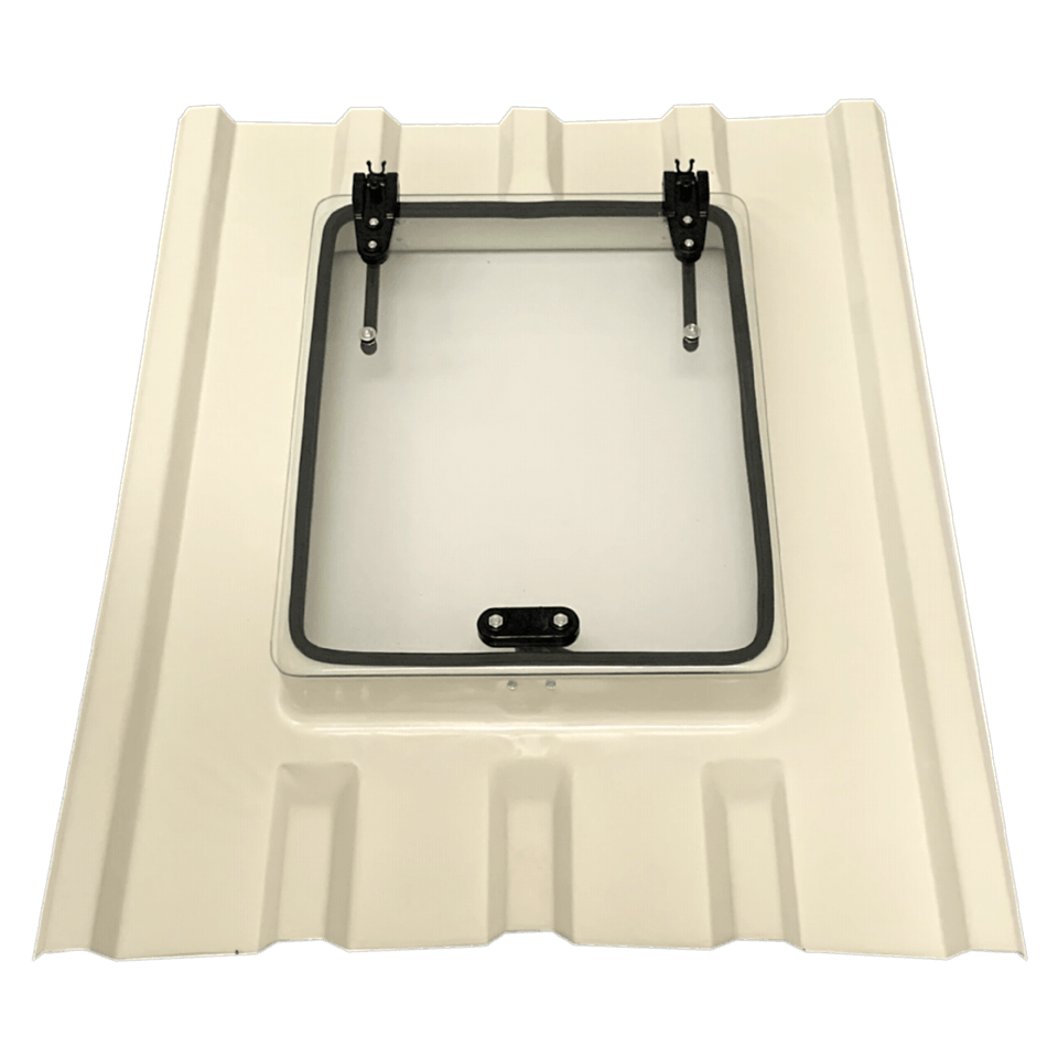 Trapez Çatı Çıkış Kapağı Çift Amortisörlü