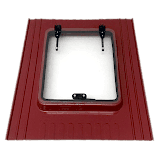 Büyük Boy Kiremit Çatı Çıkış Kapağı Çift Amortisörlü