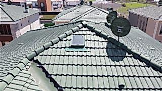 Büyük Boy Kiremit Çatı Çıkış Kapağı Çift Amortisörlü