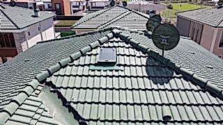 Büyük Boy Kiremit Çatı Çıkış Kapağı Sade