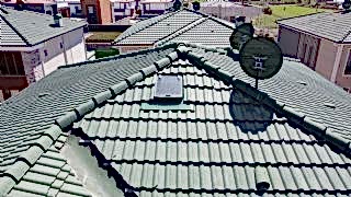 Büyük Boy Kiremit Çatı Çıkış Kapağı Tek Amortisörlü