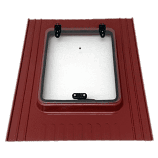 Büyük Boy Kiremit Çatı Çıkış Kapağı Sade