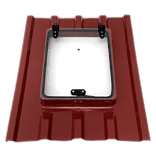 Büyük Boy Trapez Çatı Çıkış Kapağı Sade