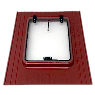 Büyük Boy Kiremit Çatı Çıkış Kapağı Tek Amortisörlü