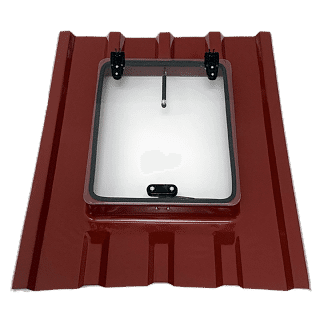 Büyük Boy Trapez Çatı Çıkış Kapağı Tek Amortisörlü