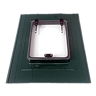 Shingle Çatı Çıkış Kapağı Çift Amortisörlü