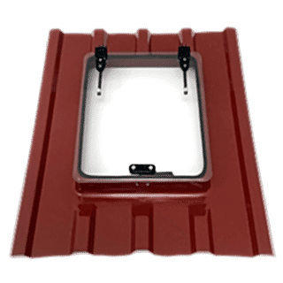 Trapez Çatı Çıkış Kapağı Çift Amortisörlü