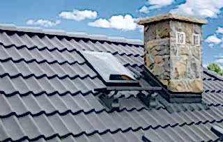 Shingle Çatı Çıkış Kapağı Çift Amortisörlü